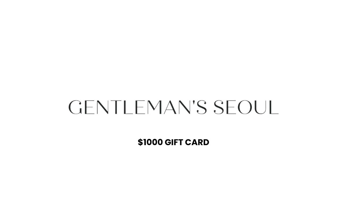 Gentleman's Seoul Gift Cards - Image 6