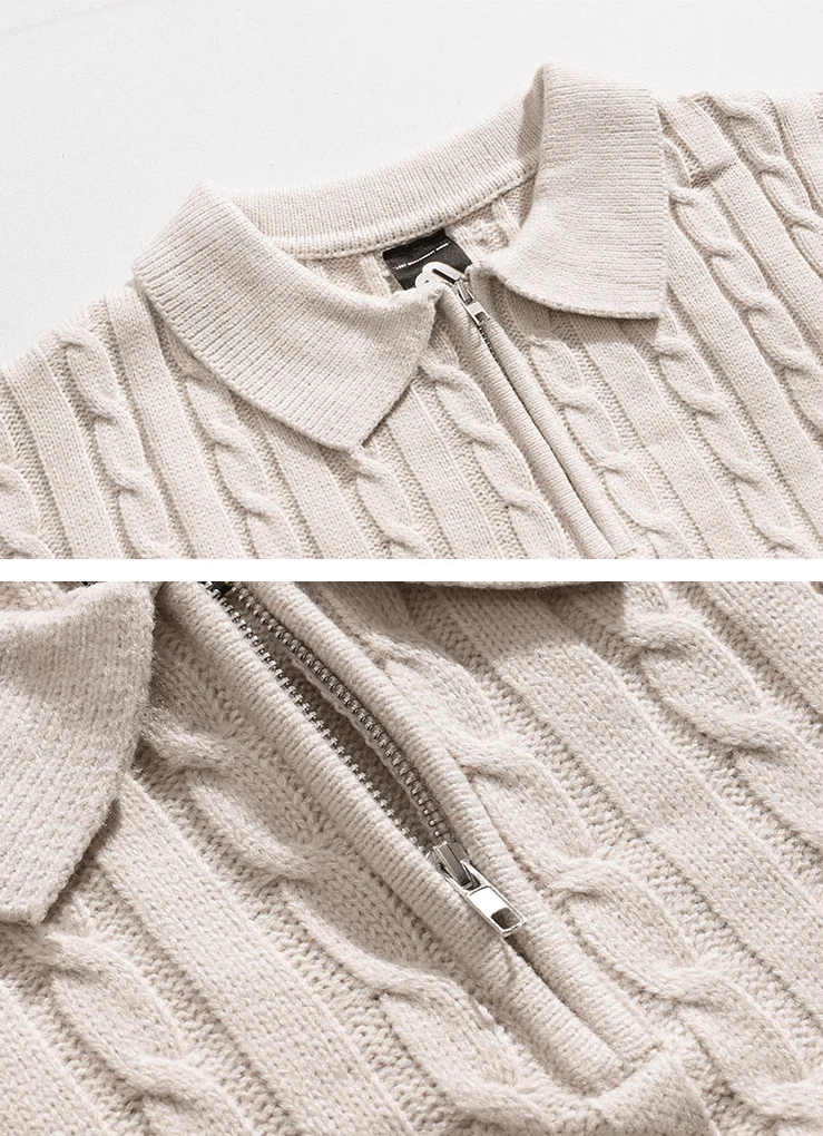 GS No. 122 Half-zip Sweater - Image 3