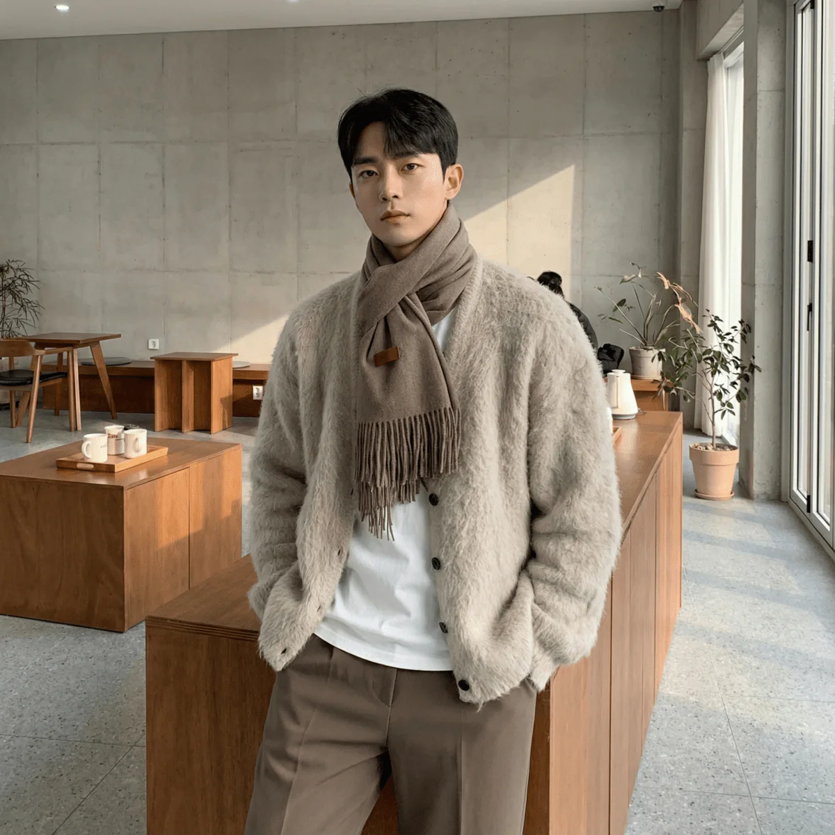 GS No. 134 Japanese Winter Cardigan