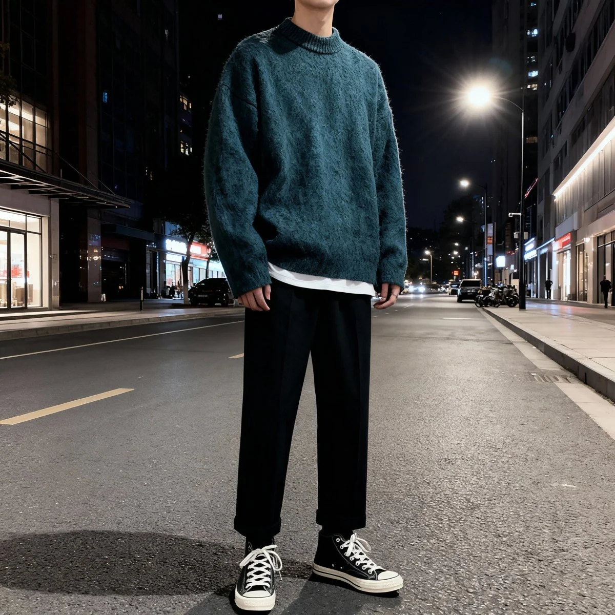 GS No. 160 Loose Sweater - Image 6