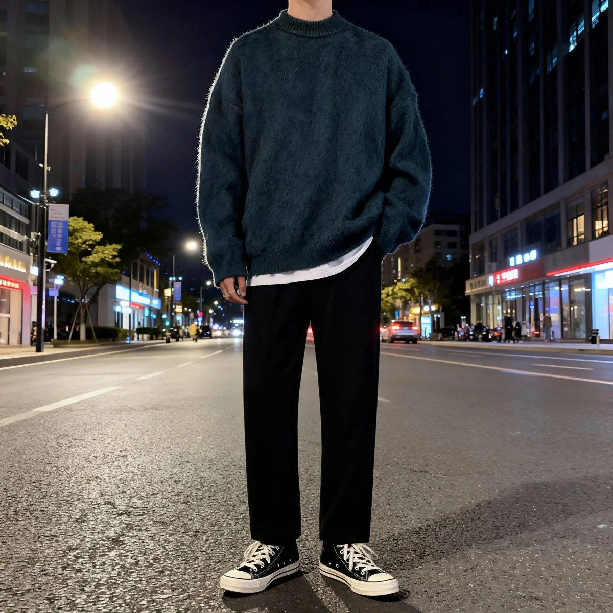 GS No. 160 Loose Sweater - Image 7