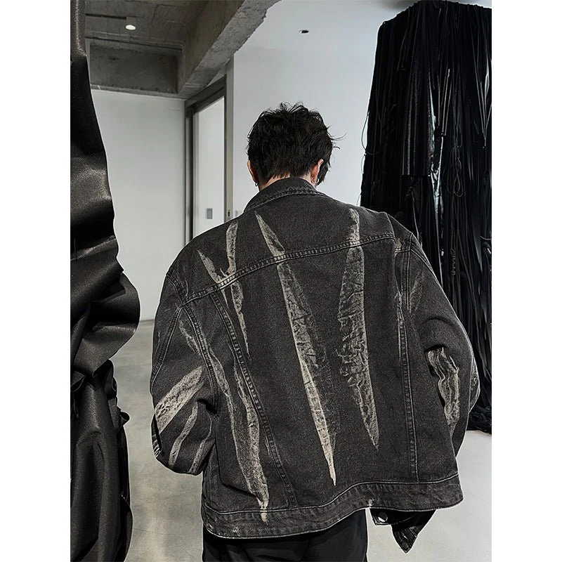 GS No. 176 Graffiti Denim Jacket - Image 4