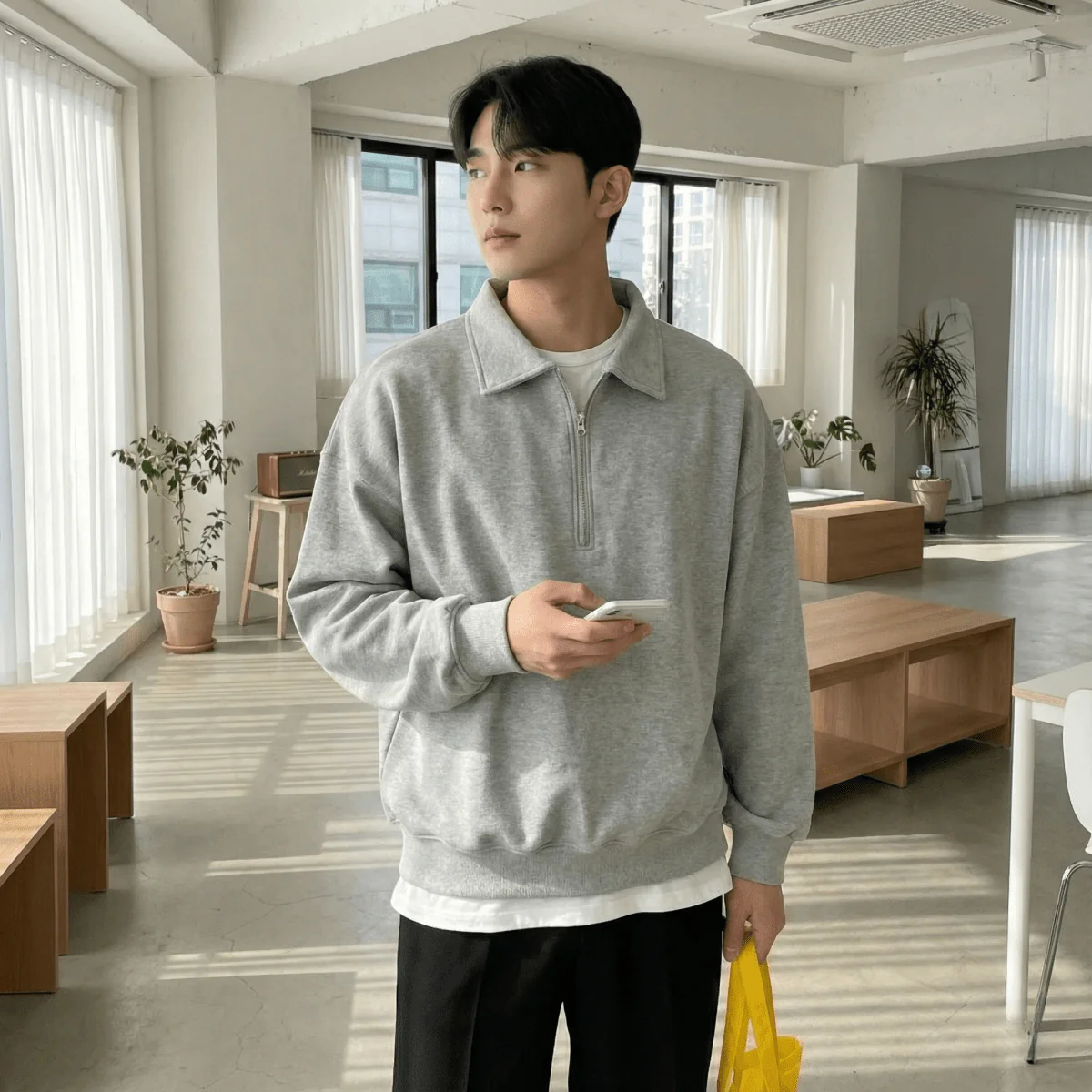 GS No. 199 Collared Sweater