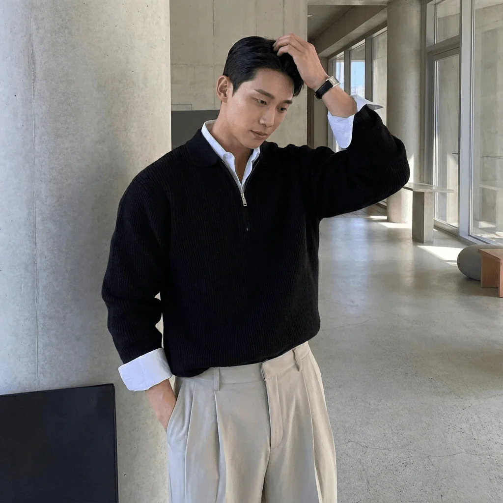 GS No. 224 Collared Sweater - Image 6