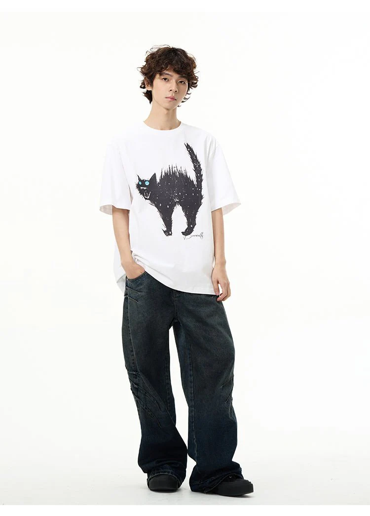 GS No. 286 Cat T-shirt - Image 11