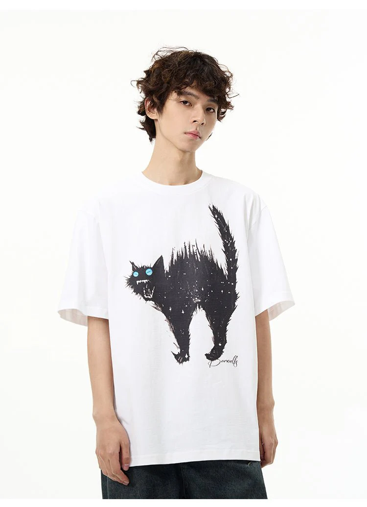 GS No. 286 Cat T-shirt - Image 6