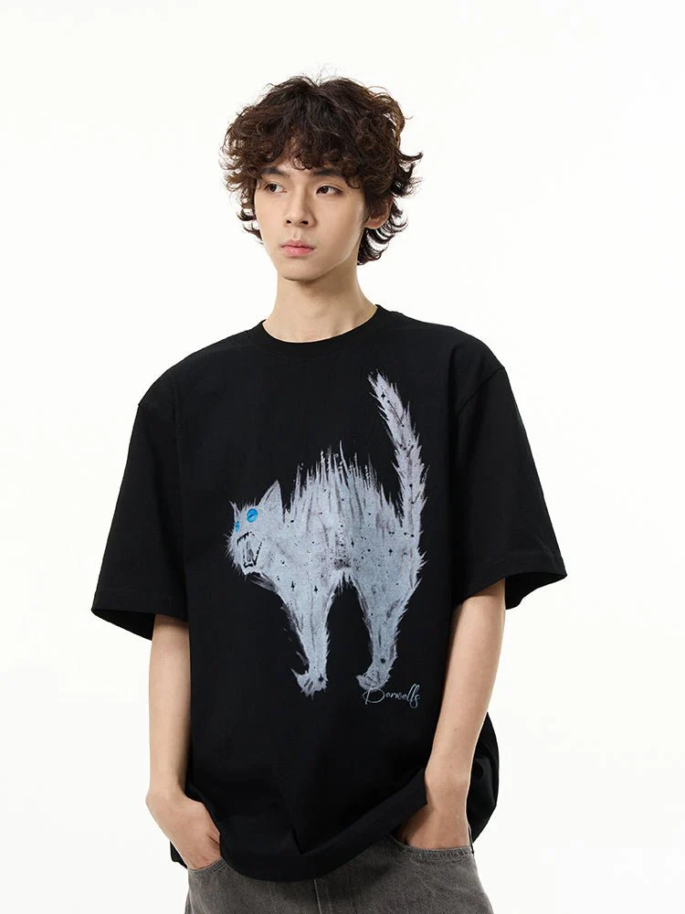 GS No. 286 Cat T-shirt - Image 8