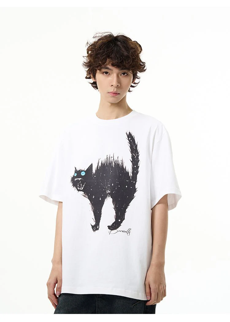 GS No. 286 Cat T-shirt - Image 9