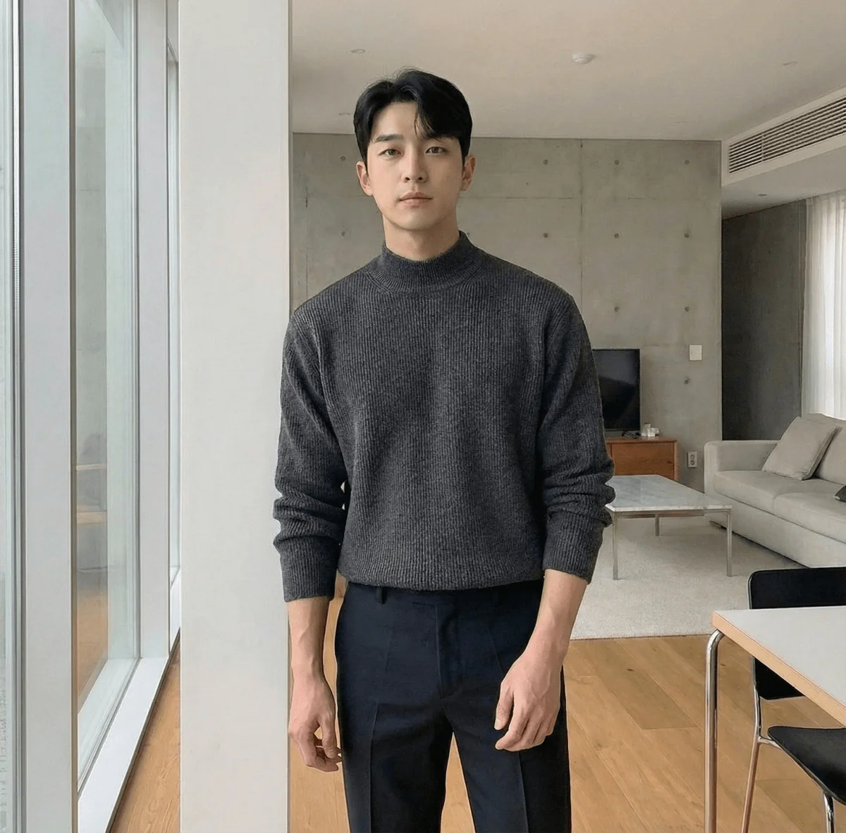 GS No. 296 Turtleneck Sweater
