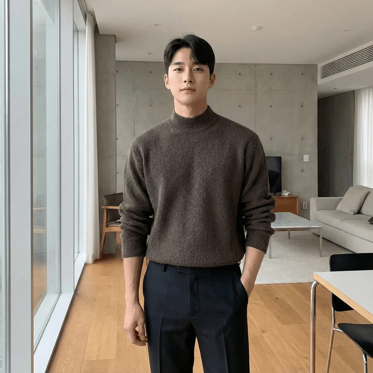 GS No. 296 Turtleneck Sweater - Image 2