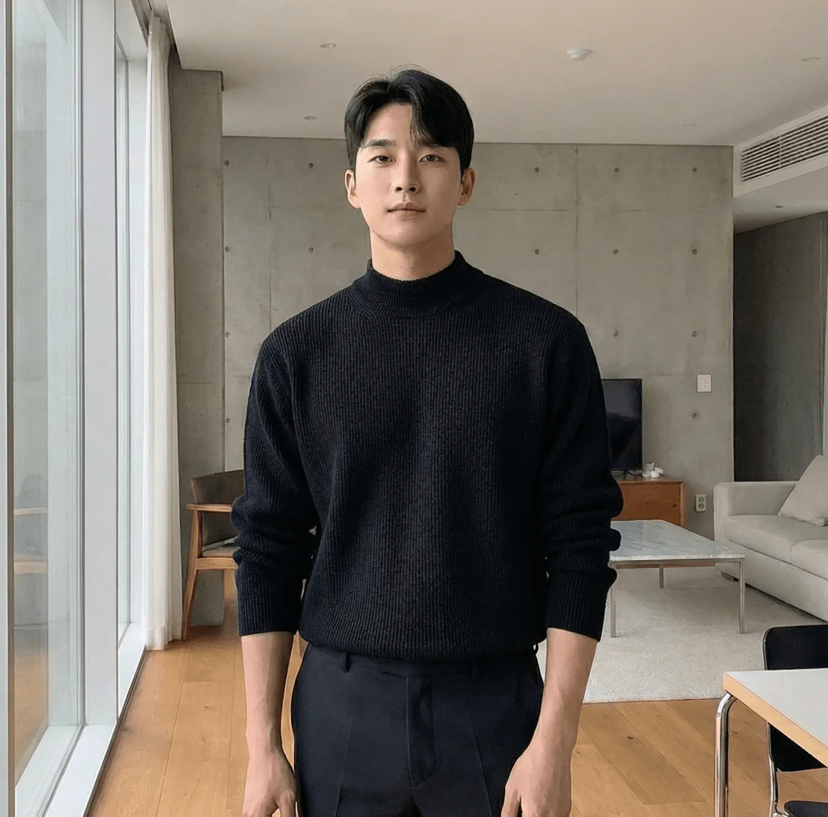GS No. 296 Turtleneck Sweater - Image 3