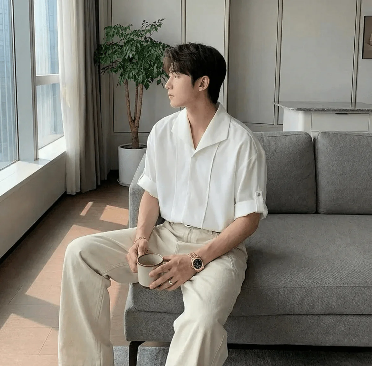GS No. 300 Korean Short-sleeves Shirt - Image 3