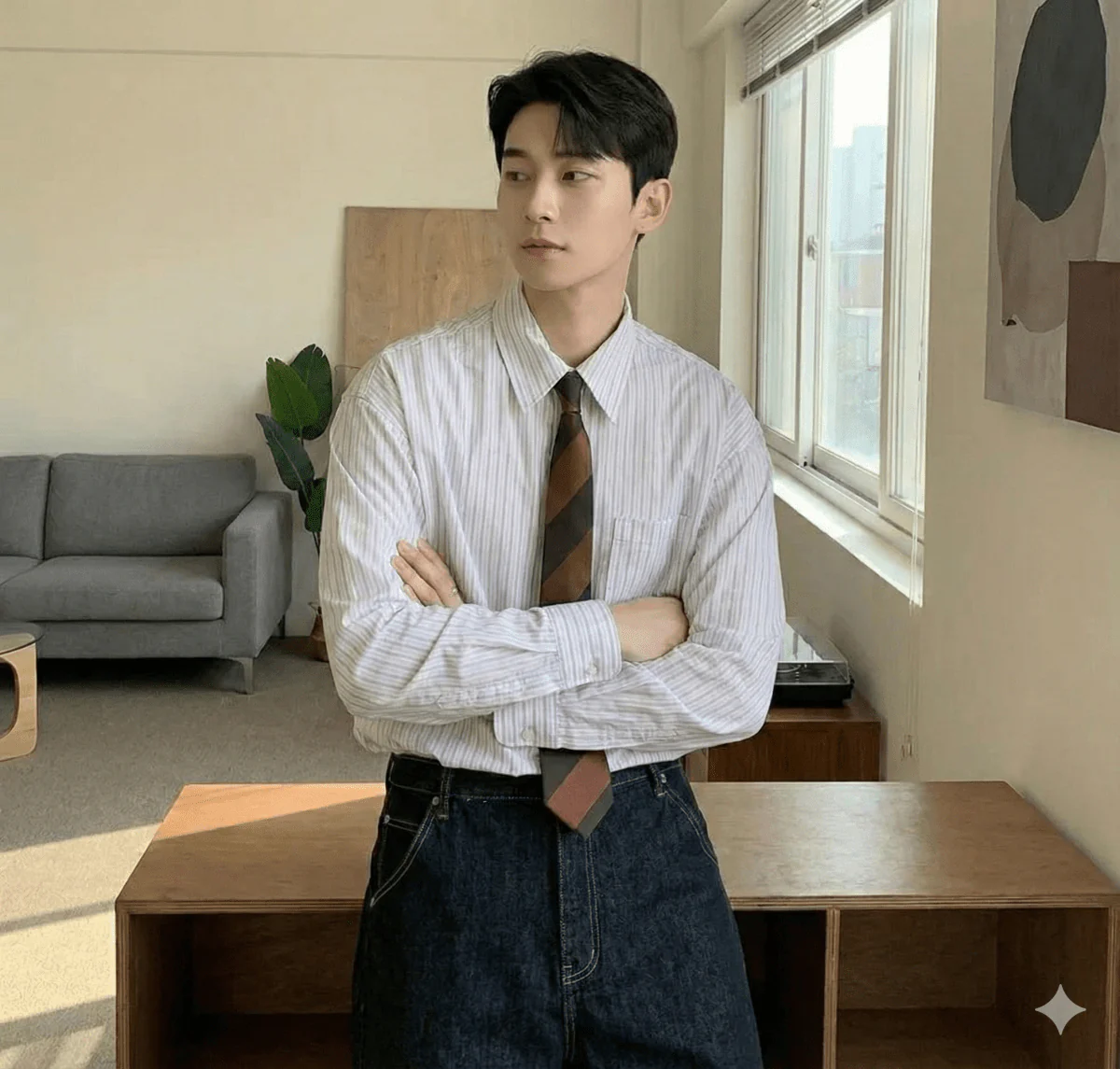 GS No. 403 Striped Shirt - Image 2