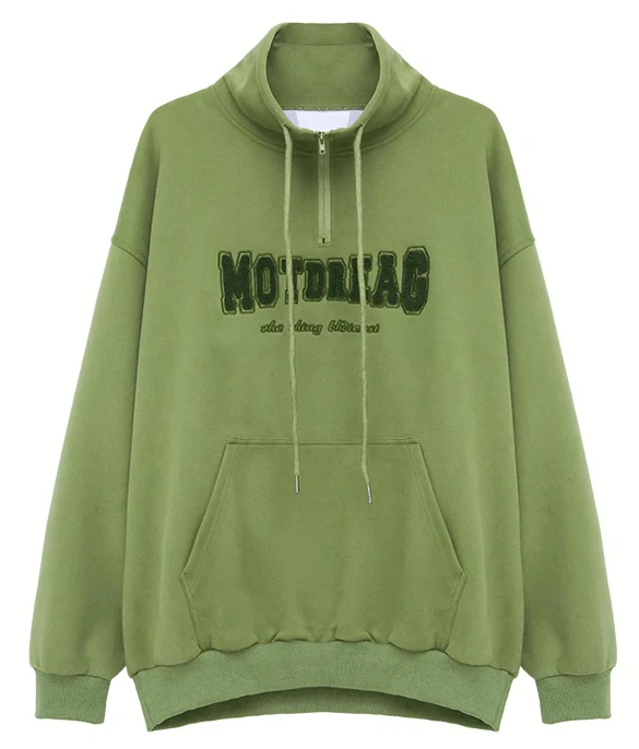 GS No. 407 Motoreag Quarter-zip Sweater - Image 4