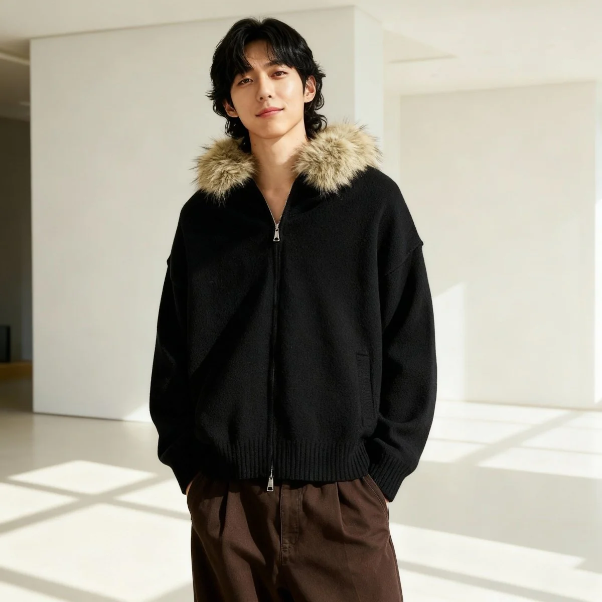 GS No. 415 Fur Collar Jacket - Image 6