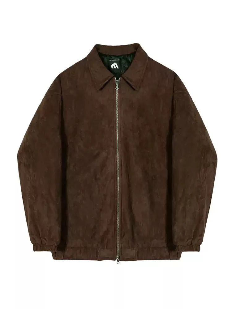 GS No. 49 Suede Puffer Jacket - Image 4